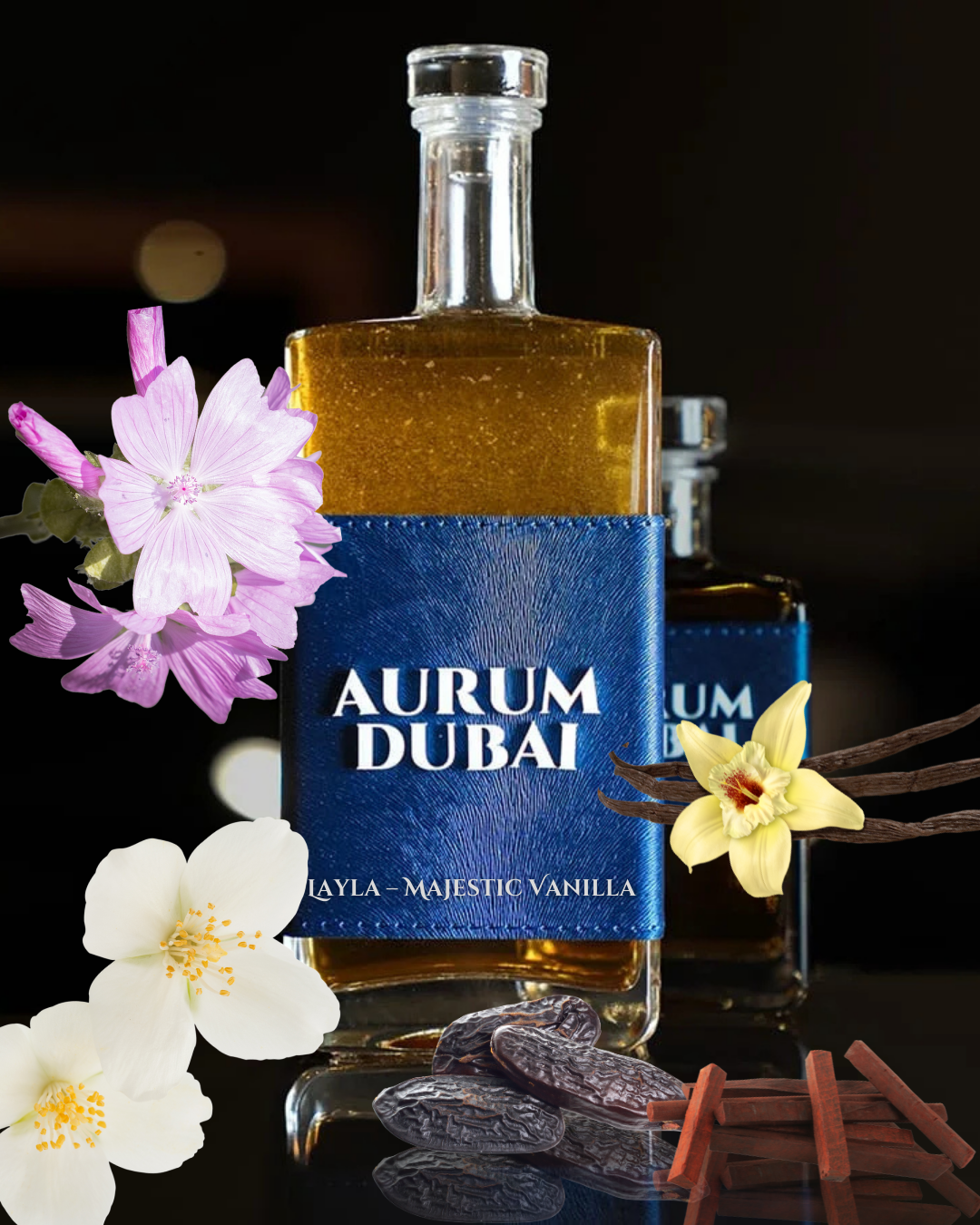 Layla – Majestic Vanilla Diffuser Oil  Luxurious & Warm Aroma