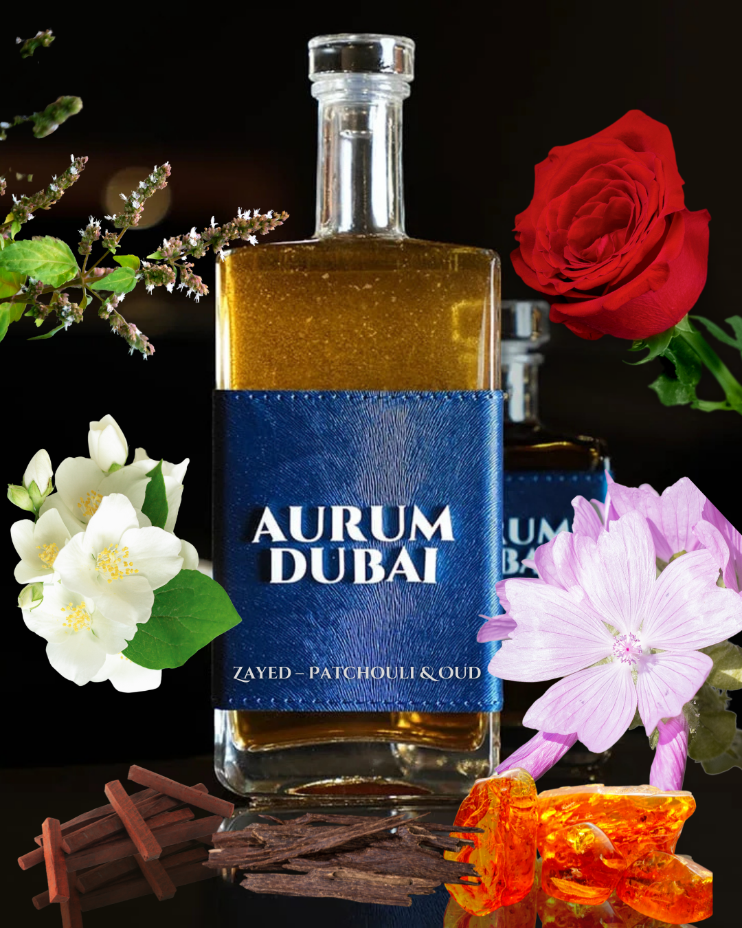 Zayed – Patchouli & Oud Diffuser Oil | Luxurious & Enigmatic Scent